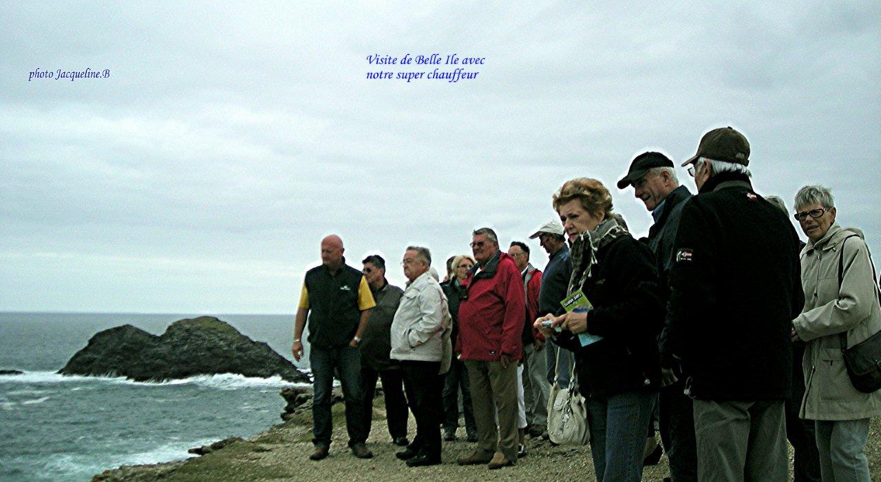 Photo sarzeau15.jpg : Visite de Belle Ile avec notre super chauffeur.